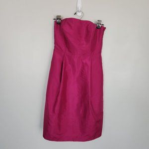 NWT Ann Taylor Formal Strapless Cocktail Dress with pockets Size 0